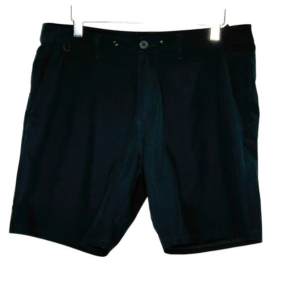 Roark Navy Mens Shorts Active Travel 36 Performance Fabric Outdoor - Picture 1 of 9